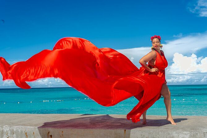 Flying Dress Photoshoot at Doctors Cave Beach Montego Bay Jamaica - Who Should Consider This?