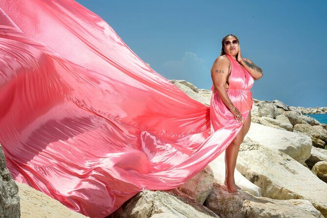 Flying Dress Photoshoot at Doctors Cave Beach Montego Bay Jamaica - Practical Tips