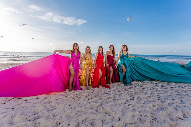 Flying Dress Photoshoot Cancun - Excellent Service and Comfort