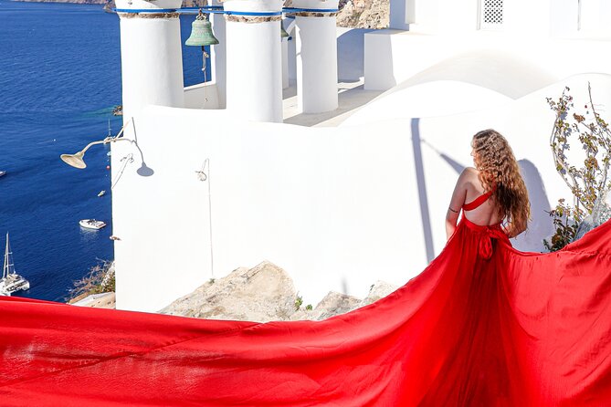 Flying Dress Photoshoot Experience in Santorini - Highlights of Customer Experience