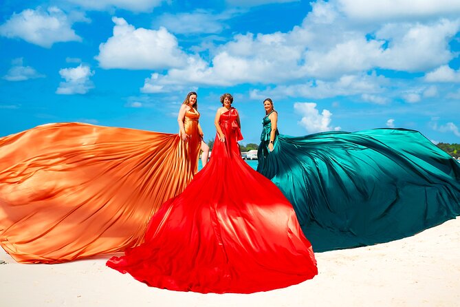 Flying Dress Photoshoot in Barbados - Booking and Cancellation