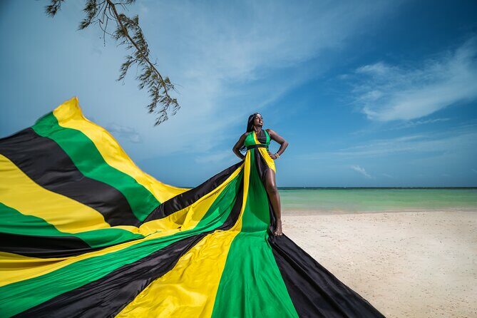 Flying Dress Photoshoot in Montego Bay Jamaica - An In-depth Look at the Flying Dress Photoshoot Experience