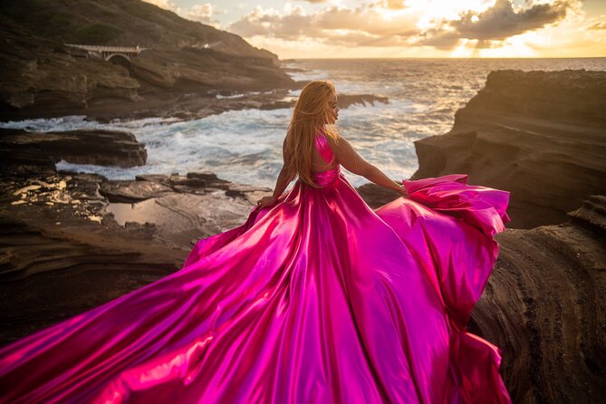 Flying Dress Photoshoot on Oahu - Health and Accessibility Considerations