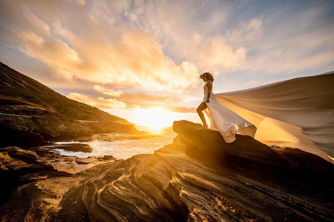 Flying Dress Photoshoot on Oahu - Highlights of the Photoshoot Location