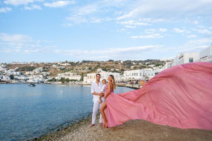 Flying Dress Photoshooting Mykonos - What to Expect
