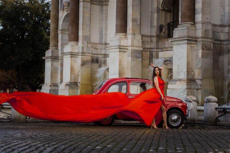 Flying Dress Rome Photoshoot - Pricing and Booking