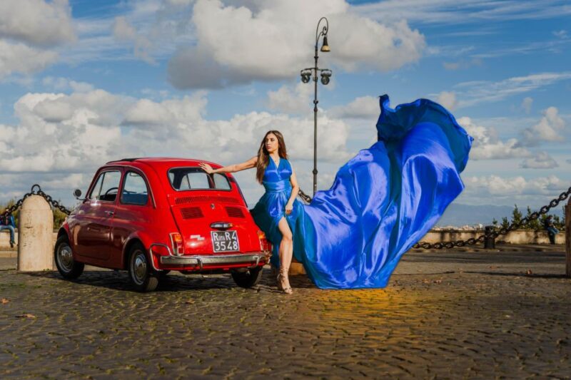Flying Dress Rome Photoshoot - Location and Duration
