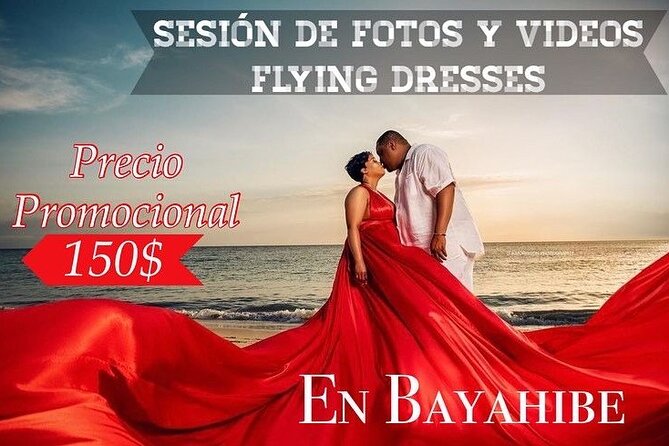 Flying Dresses Private Photoshoot in Dominican Republic - Pricing and Booking