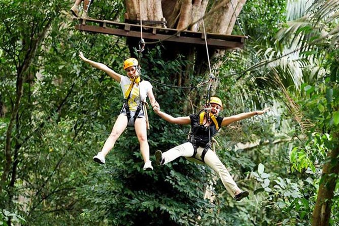 Flying Hanuman Ziplining Experience in Phuket With Return Transfer (Sha Plus) - Ziplining Course Details