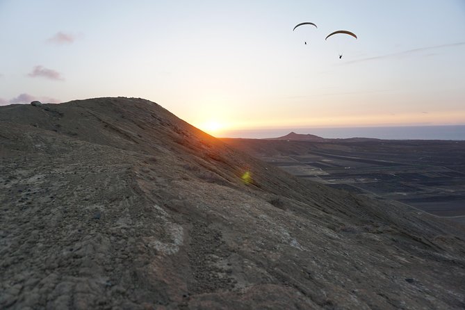 Flying Paragliders Over Lanzarote - Paragliding Safety Precautions