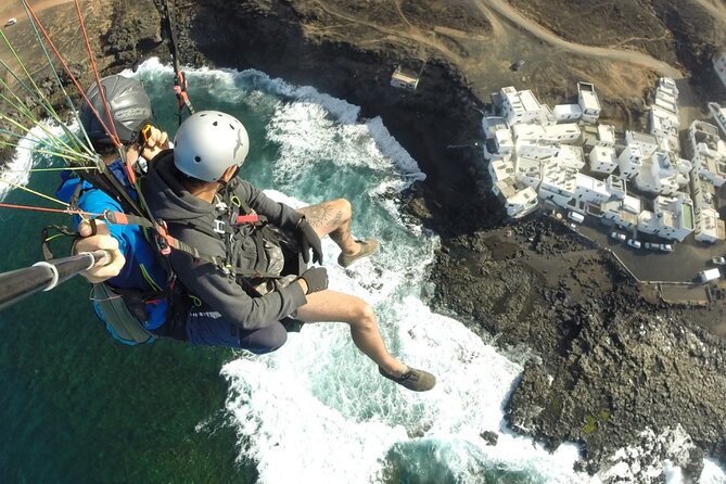 Flying Paragliders Over Lanzarote - Exploring Lanzarotes Natural Wonders