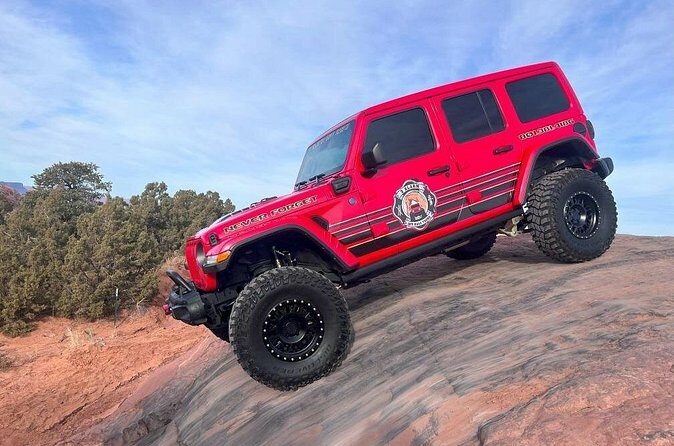 Follow Along and Ride Along Off Road Jeep Tours in Moab Utah - The Terrain and Trail Experience