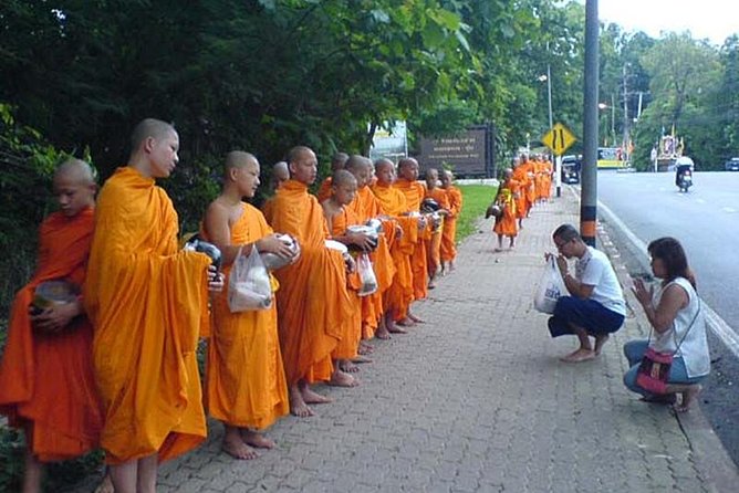 Follow Monks Trails Hiking & Alms Offering Doi Suthep - Inclusions