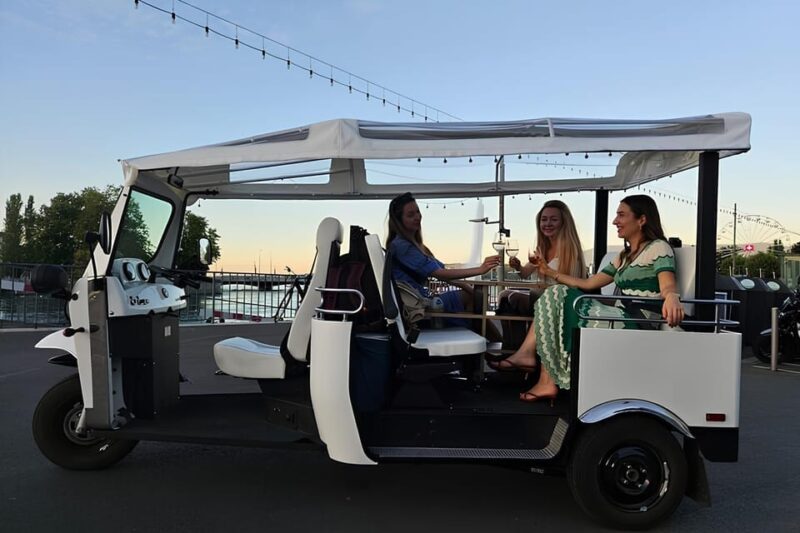 Fondue and Wine Private Tuk Tuk Tour in Geneva - Scenic Ride Along the Lake