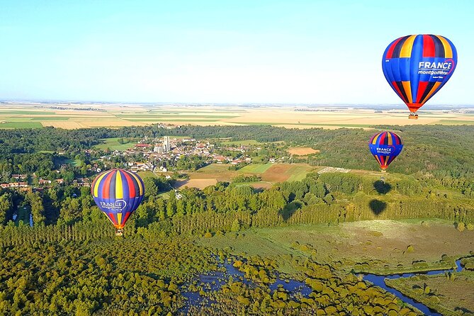 Fontainebleau Forest Half Day Hot-Air Balloon Ride With Chateau De Fontainebleau - Pre-Flight Balloon Inflation