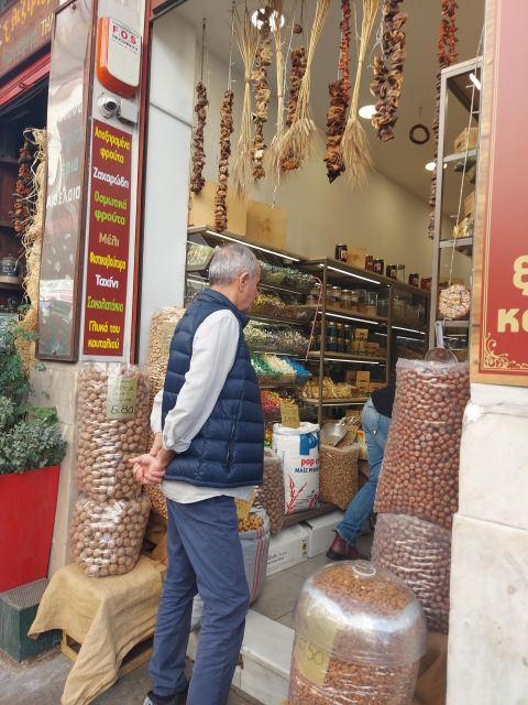 Food Experience in Athens Including Unlimited Lunch - Evripidou Street Exploration