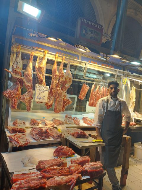 Food Experience in Athens Including Unlimited Lunch - Varvakeios Central Market Visit