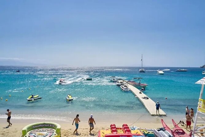 For Cruise Ships: Beach Escape and Free Time in Mykonos Town - Beach Amenities and Facilities