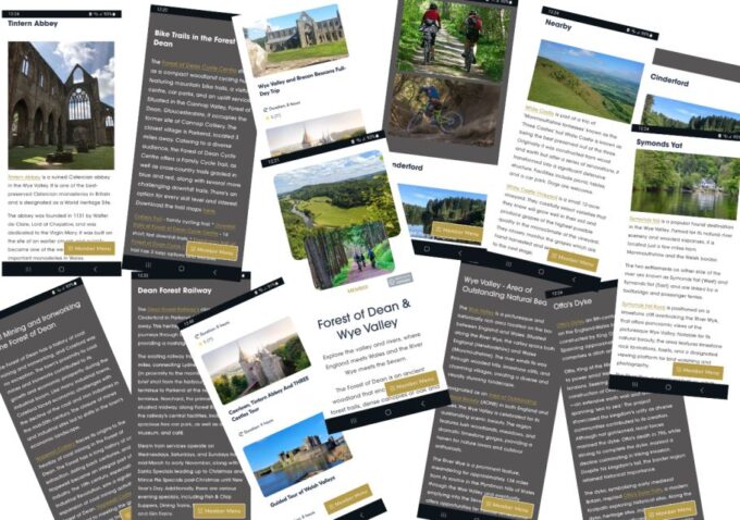 Forest of Dean & Wye Valley: Interactive Roadtrip Guidebook - Self-Drive Itinerary Creation