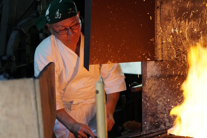 Forge Your Own Knife From Katana-Steel With a Master Swordsmith - Booking and Availability
