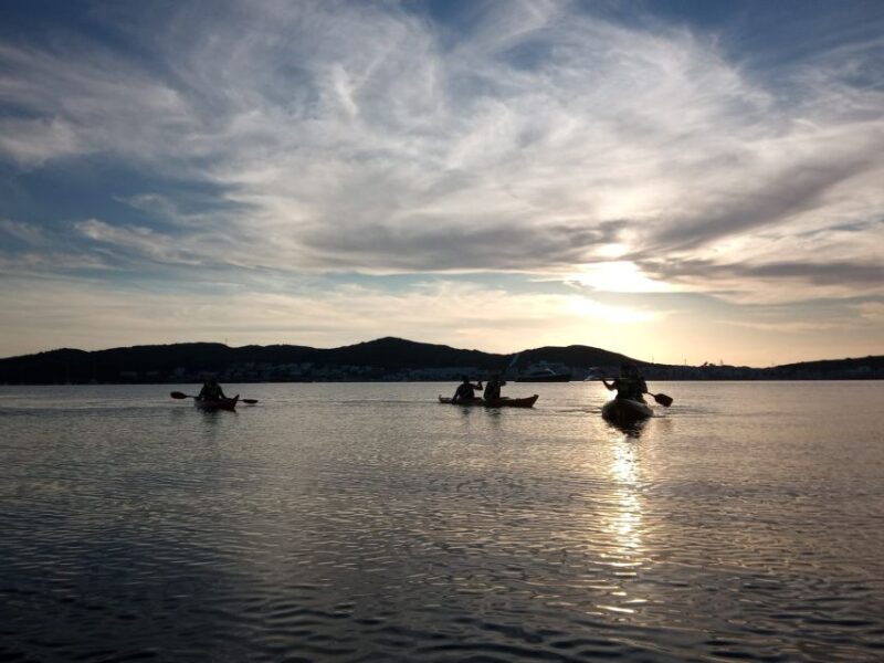 Fornells Bay: Kayak Tour With Treasure Hunt From Ses Salines - Group Size and Languages