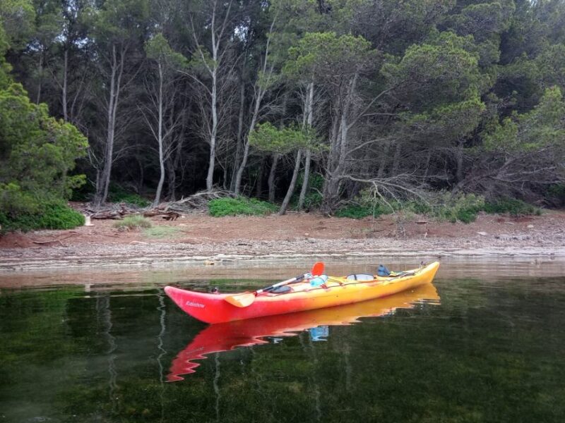 Fornells Bay: Kayak Tour With Treasure Hunt From Ses Salines - Cancellation Policy