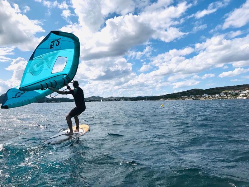 Fornells: Wing Foil Lesson With Gear in Menorca - Ideal Conditions in Fornells Bay