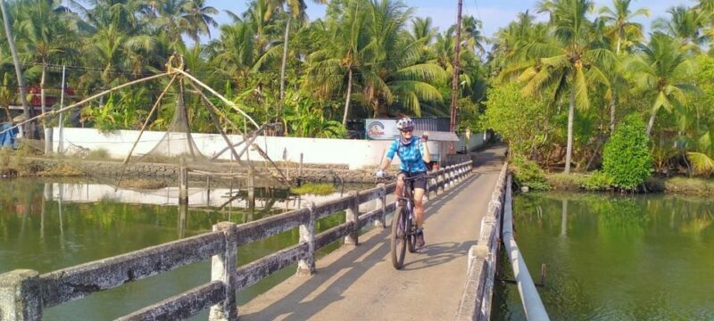 Fort Kochi Beach and Backwater Cycling Tour (Half Day) - Key Points