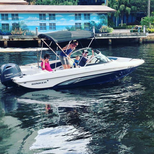 Fort Lauderdale: 8 People Private Boat Rental - Included Amenities