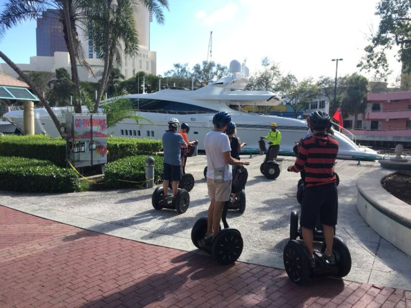 Fort Lauderdale: Famous Yachts and Mansions Segway Tour - Meeting Point and Availability