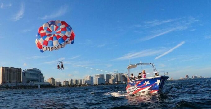 Fort Lauderdale, FL: Parasailing in Fort Lauderdale - Getting to Bahia Mar Resort & Marina