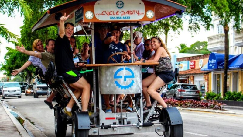 Fort Lauderdale: Guided Happy Hour Bar Crawl by Beer Bike - Experience Highlights