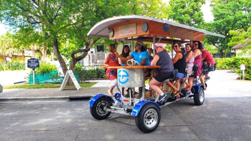 Fort Lauderdale: Guided Happy Hour Bar Crawl by Beer Bike - Tour Details