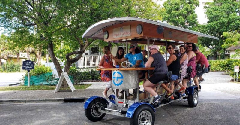 Fort Lauderdale: Party Bike Bar Crawl - Booking Information