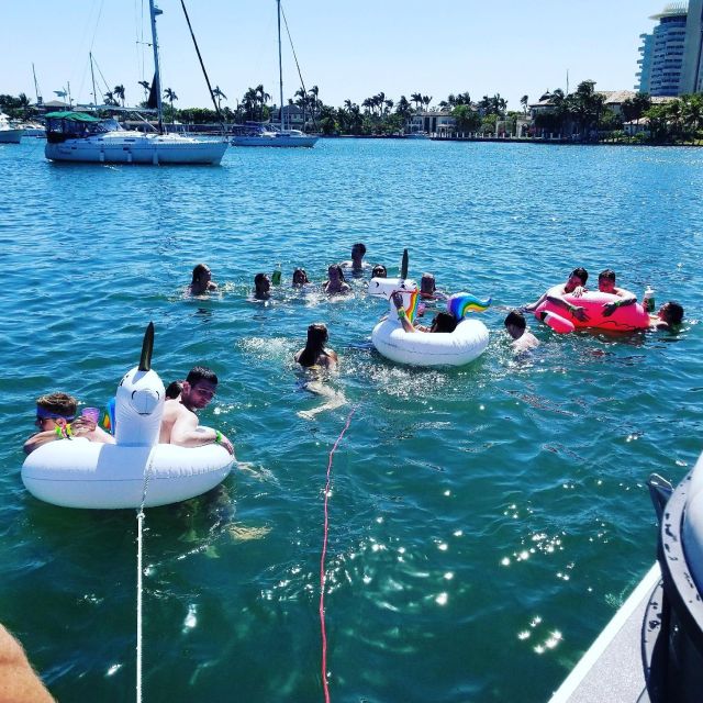 Fort Lauderdale: Scenic Boat Trip W/ Swim Stop & Inflatables - Customer Feedback and Ratings