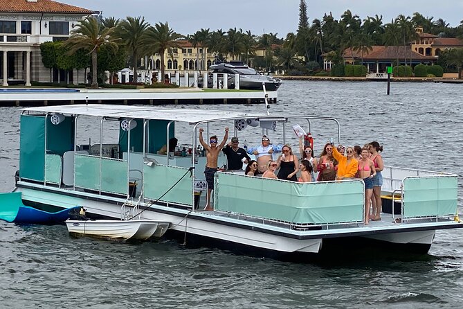 Fort Lauderdales Largest Party Pontoon - Inclusions and Amenities