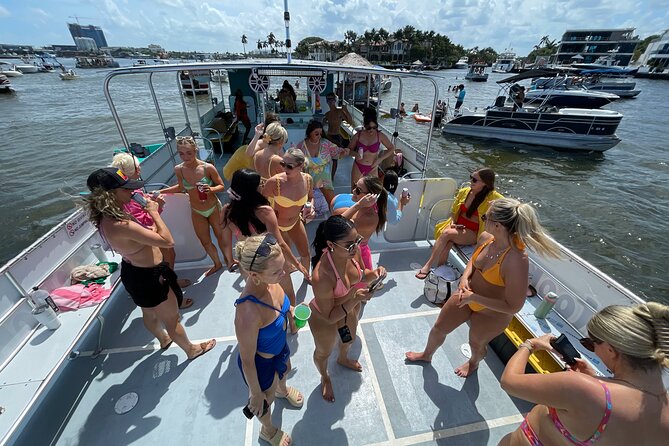 Fort Lauderdales Largest Party Pontoon - Preparing for the Adventure