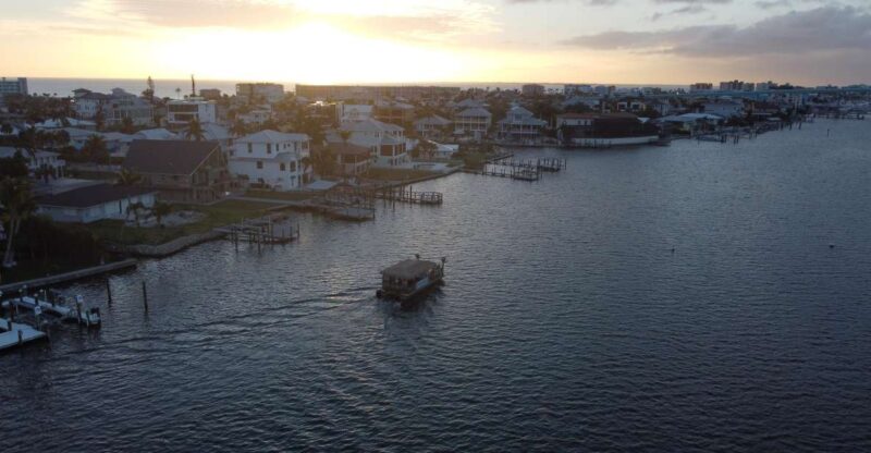Fort Myers Beach: Adults Only BYOB Tiki Pub Sunset Cruise - Cruise Activities and Amenities