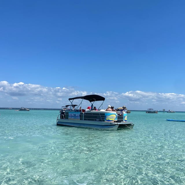 Fort Walton Beach: 20 Ft 10 Passenger Pontoon Rental - Booking and Cancellation Policy