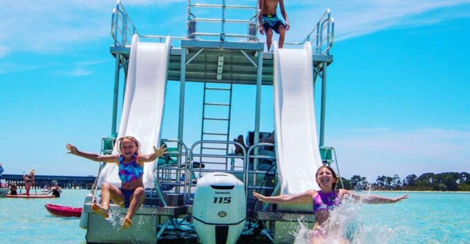 Fort Walton: Double Decker Half Day Pontoon Boat Rental - Safety and Accessibility