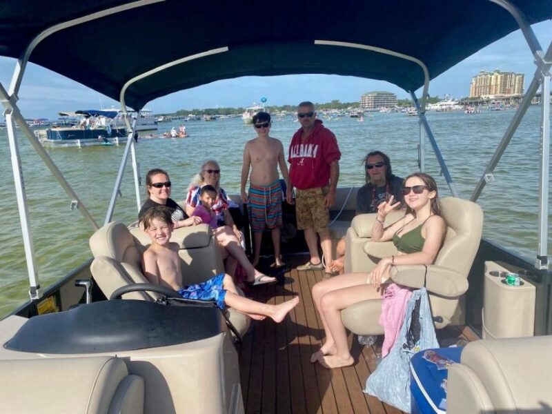 Fort Walton: Half Day Pontoon Boat Rental to Crab Island - Wildlife and Environment
