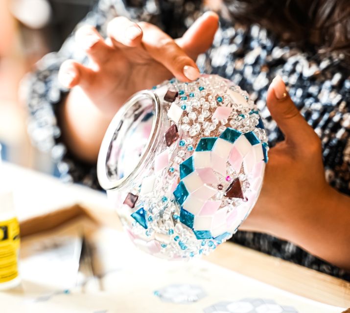 Fortitude Valley: Mosaic Lamp Making Workshop - Key Points
