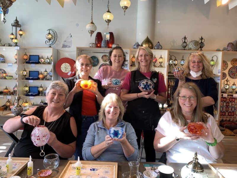 Fortitude Valley: Mosaic Lamp Making Workshop - Booking Options