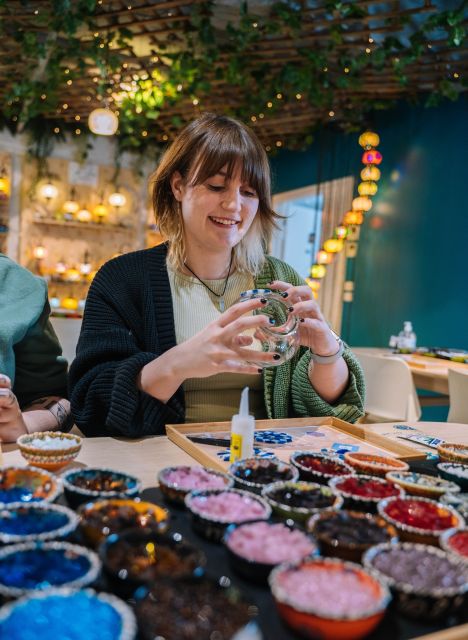 Fortitude Valley: Mosaic Lamp Making Workshop - Instructor and Language