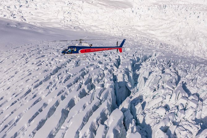 Fox Glacier Mountain Scenic Helicopter Flight - Snow Landing Atop Fox Glacier