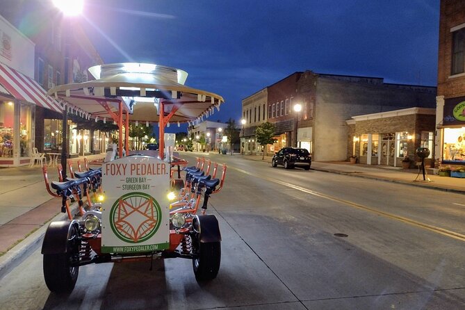 Foxy Pedaler Sturgeon Bay Private Bike Tour - Additional Information