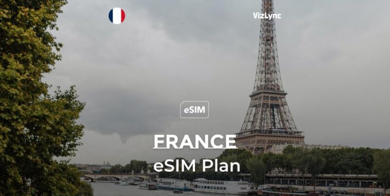 France Travel Esim Plan With Unlimited EU Calls and Data - Calling and Texting