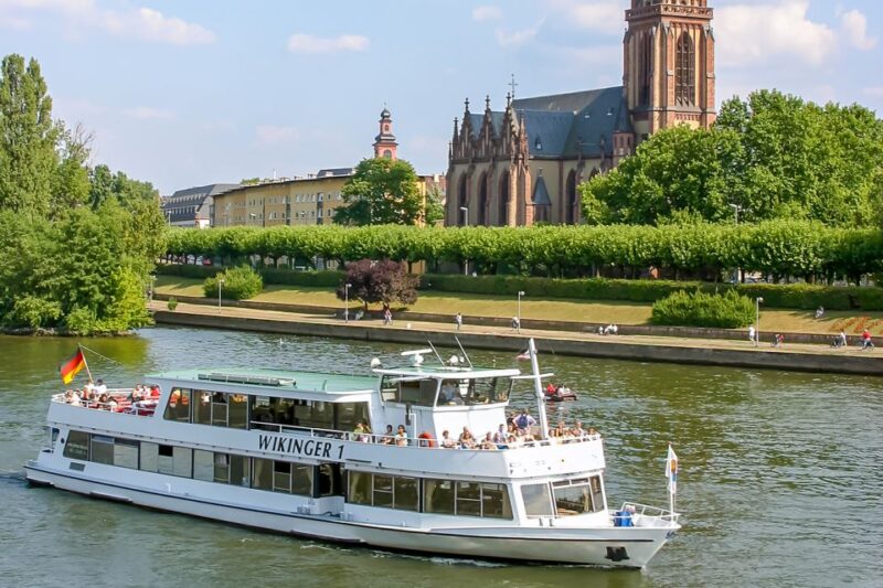 Frankfurt: River Main Sightseeing Cruise With Commentary - Schedule of Departures
