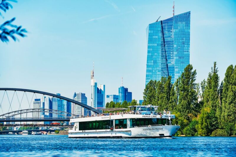 Frankfurt: River Main Sightseeing Cruise With Commentary - Onboard Restrictions