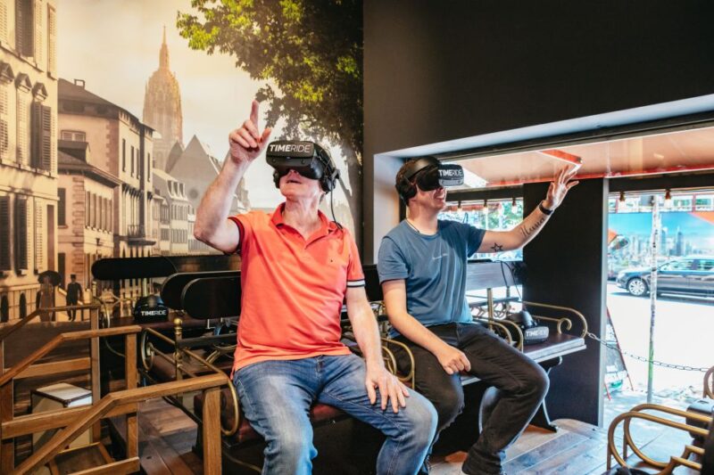 Frankfurt: TimeRide VR Time Travel Experience Ticket - Key Points